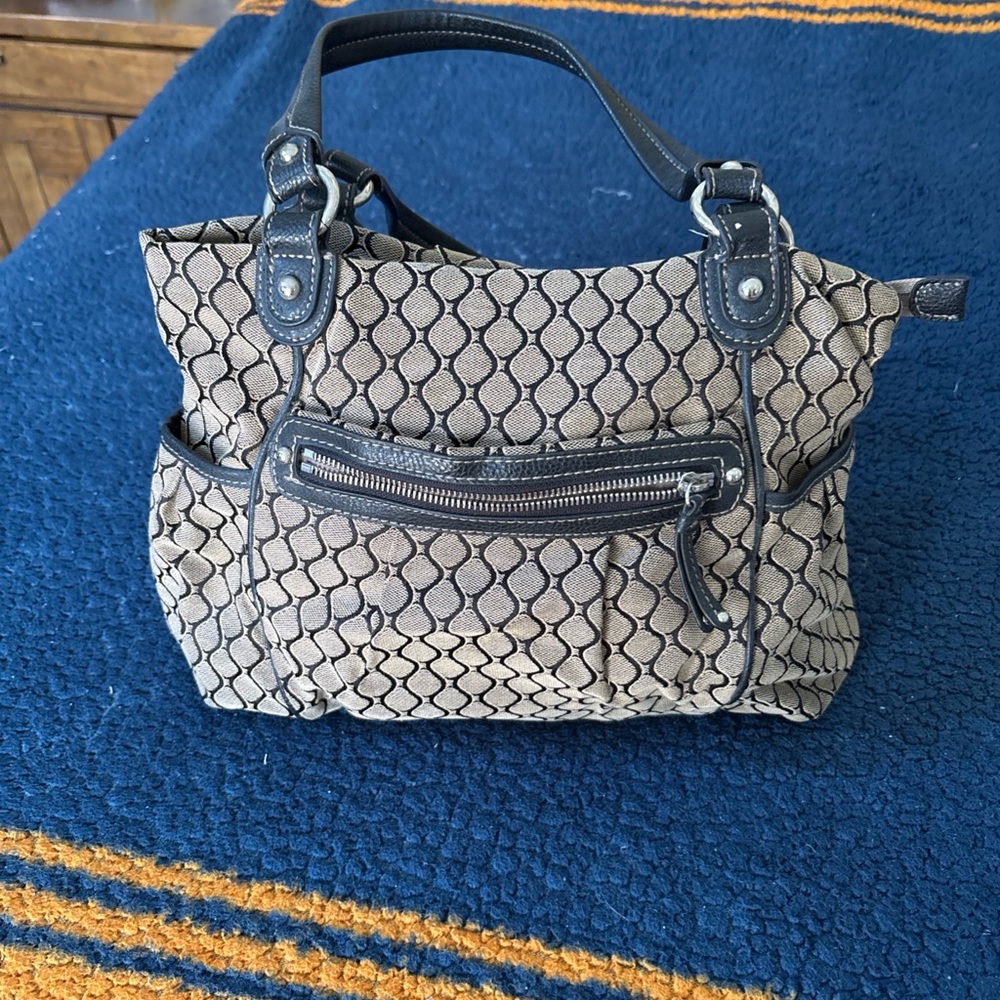 Nine West Women’s Handbag Beige And Black
